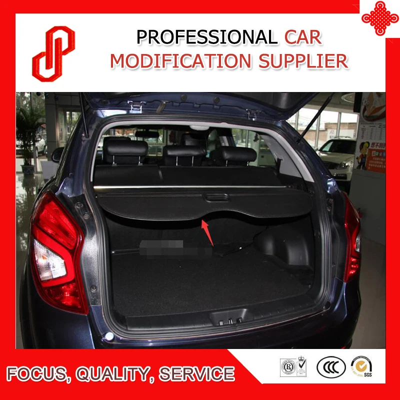 High quality Rear Trunk Security Shield retractable Cargo cover Tonneau for Korando 2011 12 13 2014 | Автомобили и мотоциклы