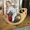 Wooden Baby Chair Toddler Seat Kids Play Gym Activity Toys Climb Stair Education Rocking Chair Baby Furniture	Room Decoration ► Photo 3/5