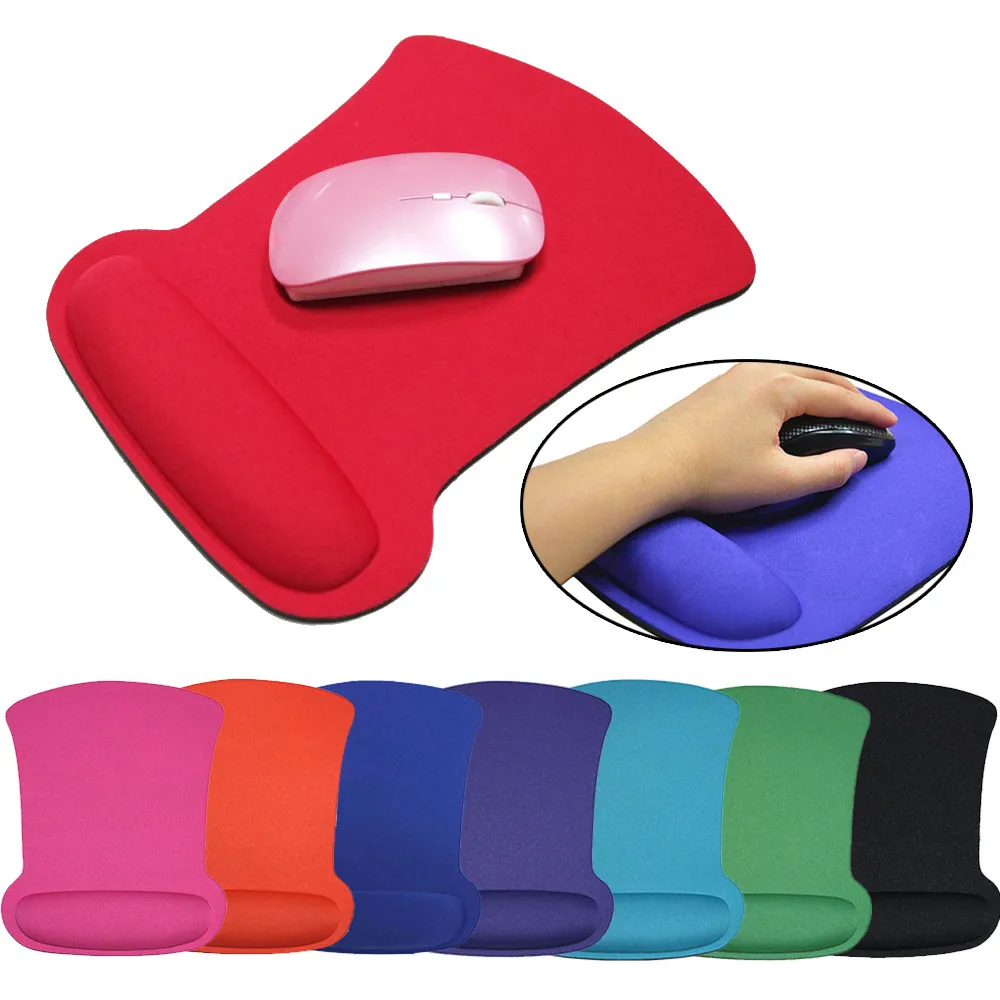 

Gel Wrist Rest Support Game Mouse Mice Mat Pad for Computer PC Laptop Anti Slip 20.5*25cm Wirst Rest EVA PU Neoprene Rubber