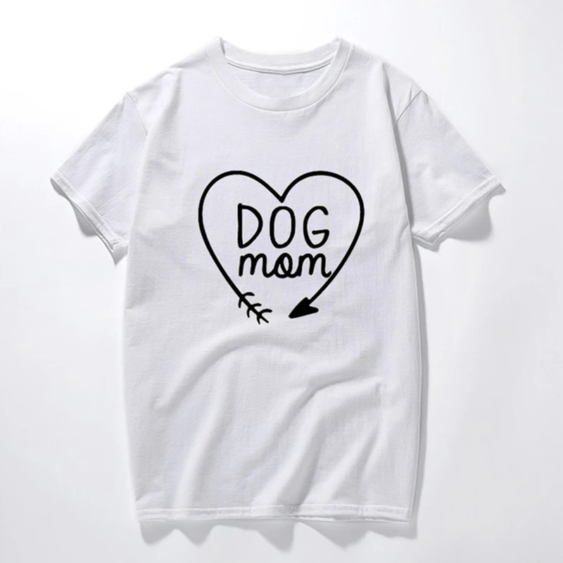 الكلب أمي T قميص للحيوان عشاق تي شيرت قصيرة الأكمام سيدة قميص حريمي المرأة قمم تيز صيف حار الكلب أمي T قميص للحيوان عشاق تي شيرت قصيرة الأكمام سيدة قميص حريمي المرأة قمم تيز صيف حار