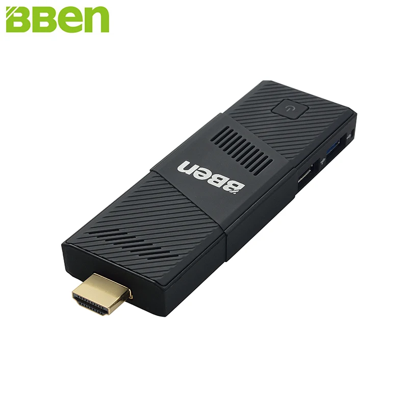 

BBen Mini PC Windows 10 Ubuntu Intel Z8300 Quad Core Memory 2GB 4GB Storage 32GB 64GB HDMI Intel Mute Fan WiFi BT4.0 PC Stick