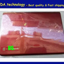 Wellendorff /org lcd Топ чехол для TOSHIBA satellite L50 L55 L50-A L55-A задняя крышка корпус красный V000310360