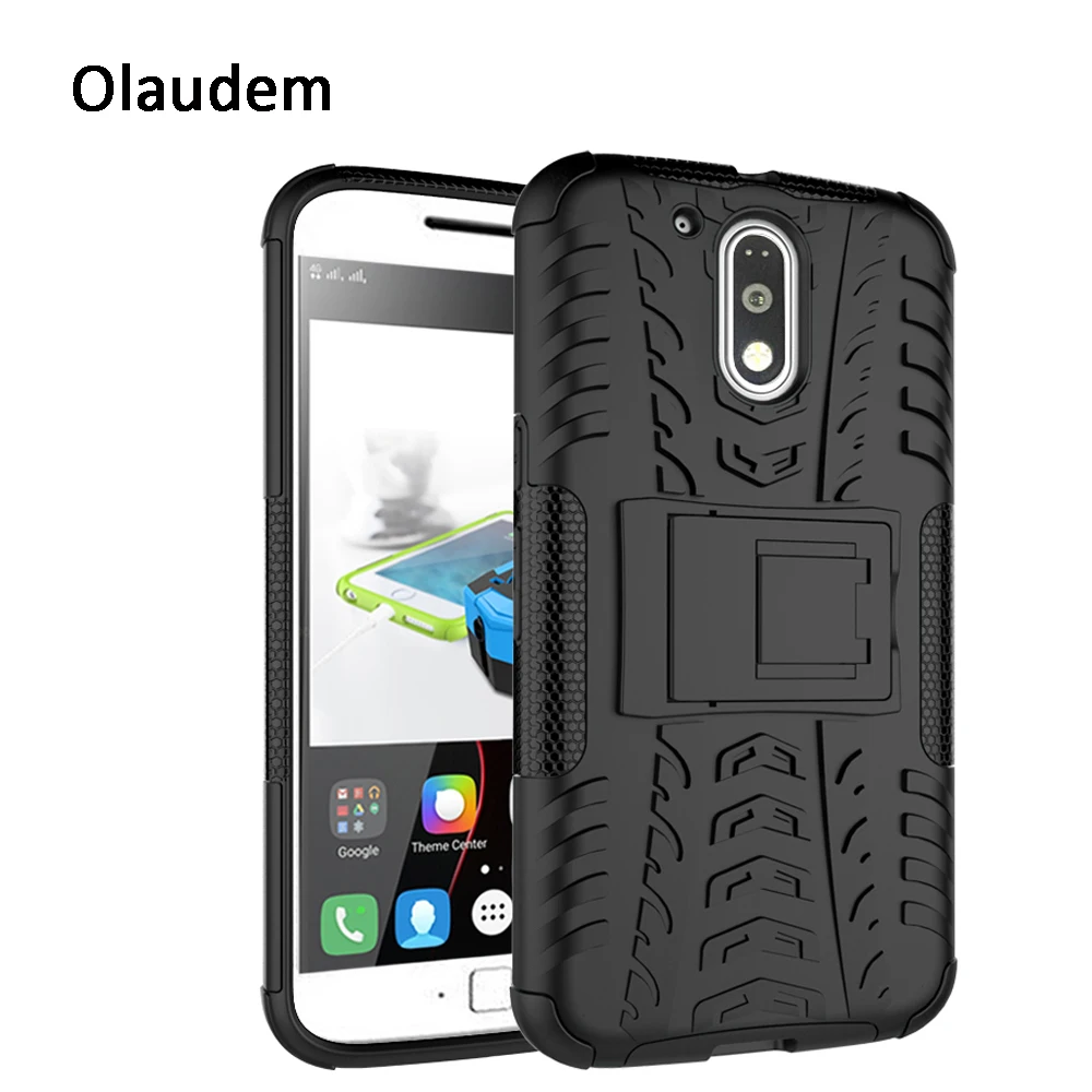 Olaudem чехол ТПУ + PC для Motorola Moto G4 плюс панцири противоударный Для Z Play бампер Driod силы