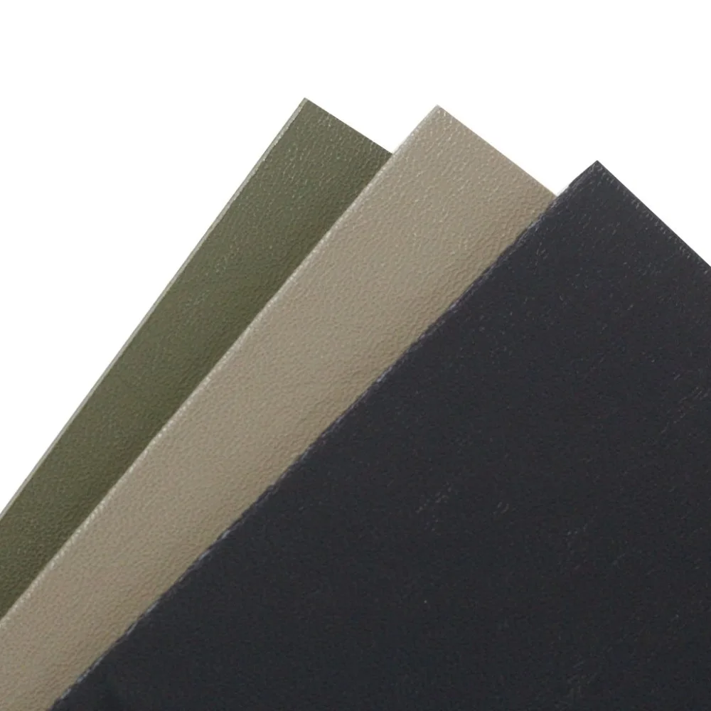 6 шт./лот Kydex лист для DIY нож оболочка кобура детали инструмента 1,5 мм черный песок армейский зеленый