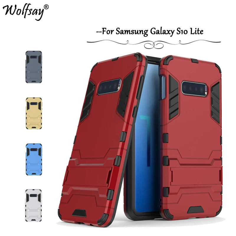 

For Samsung Galaxy S10 Lite Case Armor Silicone Slim Hard Phone Case For Samsung Galaxy S10 Lite Back Cover For Samsung S10 Lite