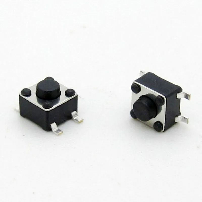 1000PCS SMD Tact Push Button Switch 4.5X4.5X3.8mm Micro 4.5*4.5*3.8mm | Электроника
