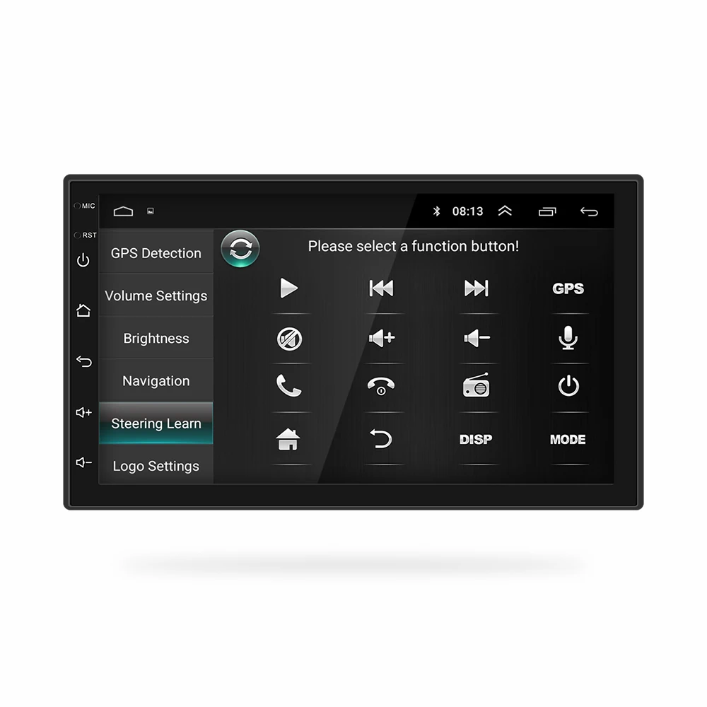 2 Din Car Radio Android 8,0 Universal navegación GPS Bluetooth pantalla táctil Wifi coche estéreo de Audio USB FM coche Multimedia MP5
