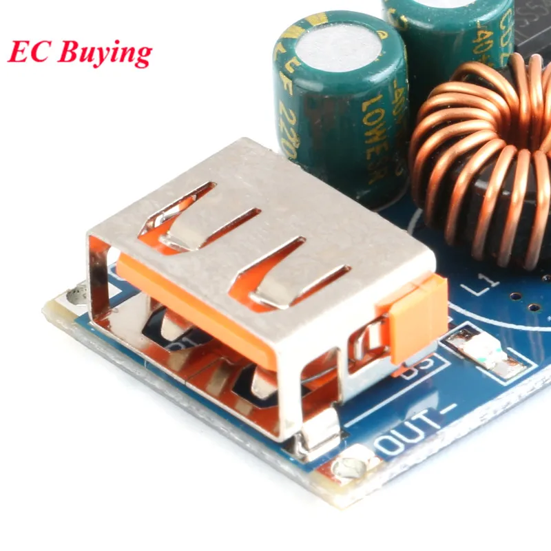 USB DC понижающий преобразователь 12V 24V постоянного тока до QC2.0 QC3.0 быстрая зарядка