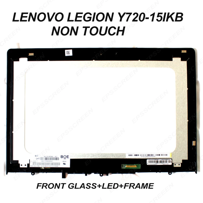 Замена для lenovo LEGION Y720-15IKB 80VR ЖК-экран+ Переднее стекло NON TOUCH 5D10N47616 ips дисплей FHD панель 30 pin матрица