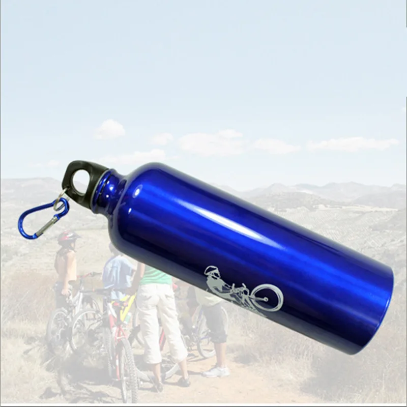 Высокое качество 4 цвета 750 мл Велоспорт туристический велосипед спортивные алюминий сплав бутылка для воды спорта на открытом воздухе