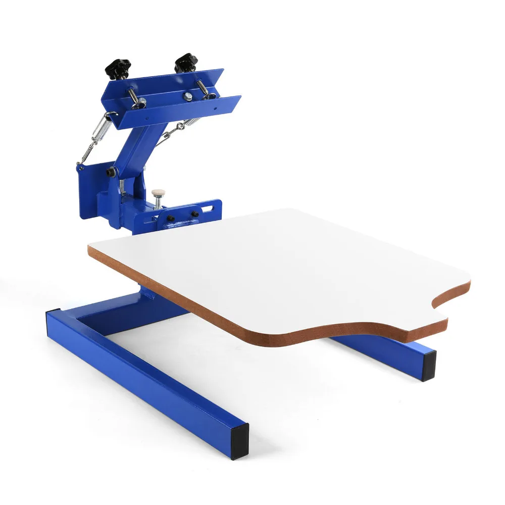 Single Color Screen Press Printing Machine w/ Removable Pallet Special