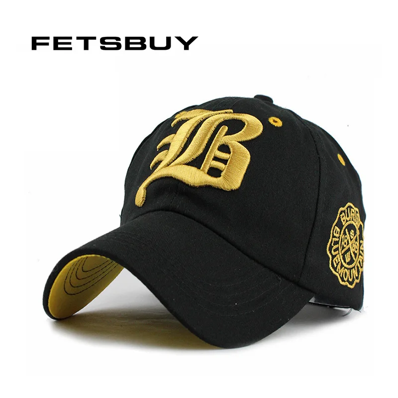 Fetsbuy Бейсбол Кепки Для мужчин установлены регулируемые Весна Повседневное Snapback Шапки Casquette кости Хлопок Шапки для Для мужчин Для женщин оптовой