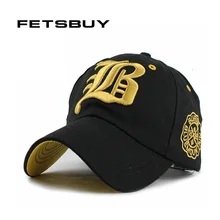 Fetsbuy Бейсбол Кепки Для мужчин установлены регулируемые Весна Повседневное Snapback Шапки Casquette кости Хлопок Шапки для Для мужчин Для женщин оптовой