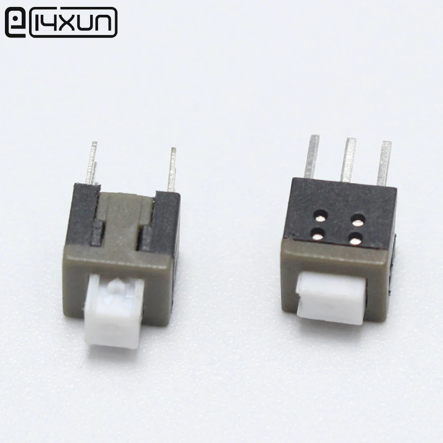 5pcs 5.8*5.8mm 6pin on/off Tact Switch 5.8x5.8mm 6P Micro Push Button