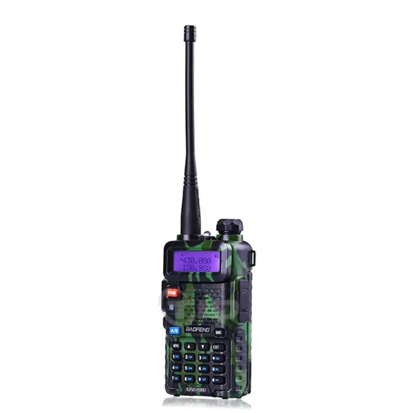 1XGreen 1 шт./2 шт. рация Baofeng UV-5R радиостанция 5 Вт портативная Baofeng uv 5r из России, Украины, Испании склад радиолюбителя - Цвет: 1XGreen