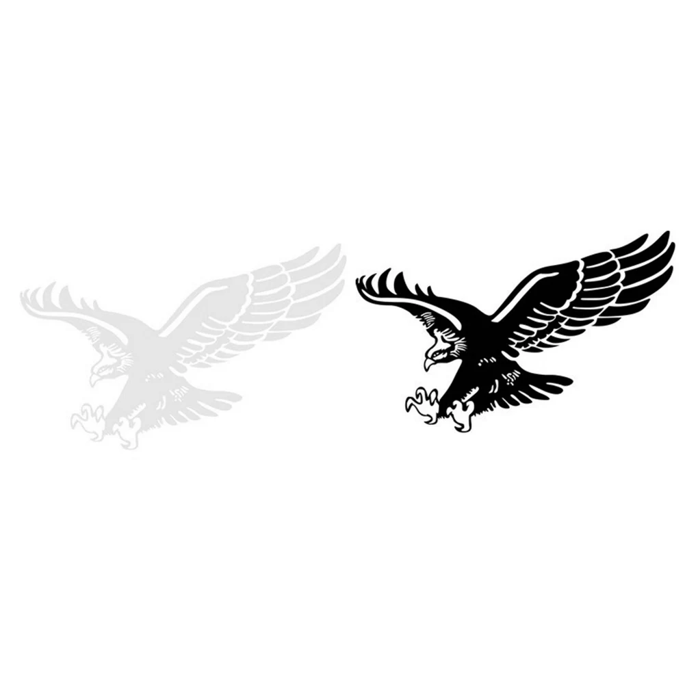 Scratches Modified Decorative personality Car Stickers Eagle flying