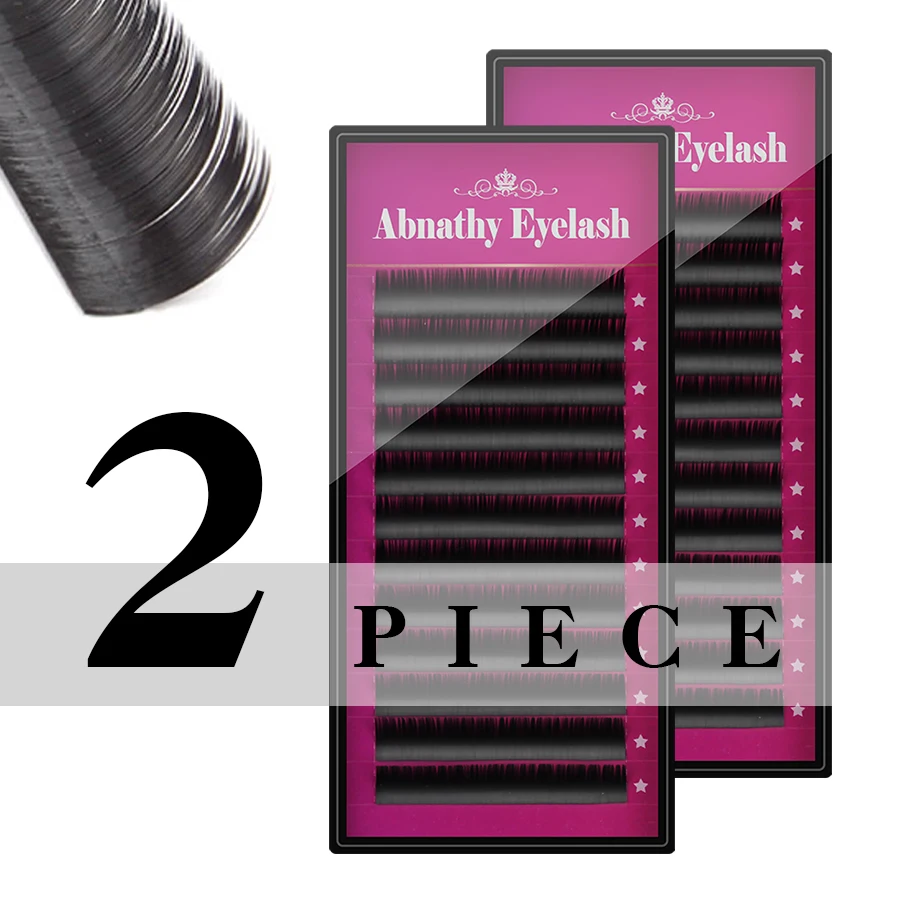 

2 Boxes set MINK eyelash extension super soft black curl type, artificial eyelash Fake False Eye Lash Eyelashes,Free Shipping