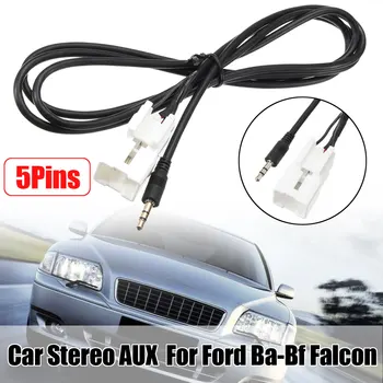

AUX Cable Input MP3 Cable 5 Pin Car Auto Interface 3.5mm Aux MP3 Auxiliary Audio Adapter Cable For Ford Ba-Bf Falcon