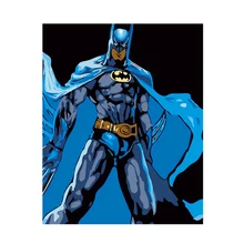 Фильм плакат Супермен Бэтмен Сделай Сам Живопись по номерам ручная роспись бескаркасная Настенный декор картины для детской комнаты домашний декор