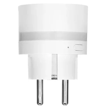 

Smart Life WiFi Smart Socket EU Plug 2400W Energy Monitoring with LED light Timer Switch Voice Control Work Alexa Google IFTTT