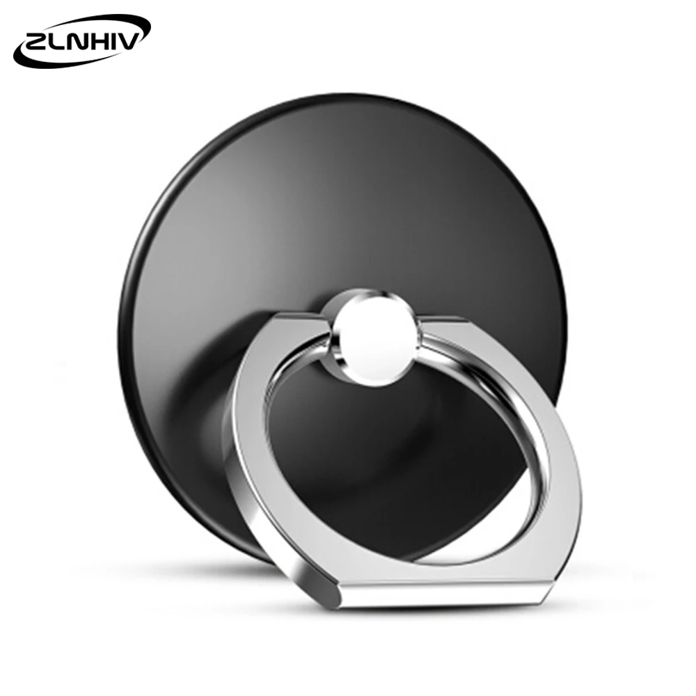 mobile phone holder stand telephone accessories mount holder finger ring holder For iPhone Huawei Samsung Metal Car Mount Stand