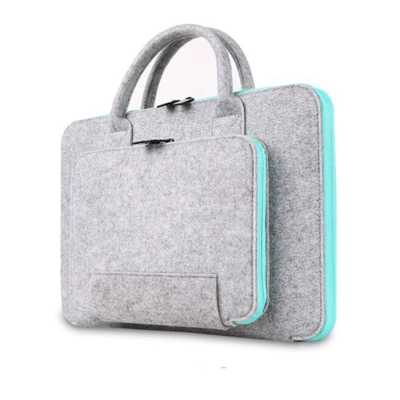 2016 New Felt Universal Laptop Bag Notebook Case Briefcase Handlebag...