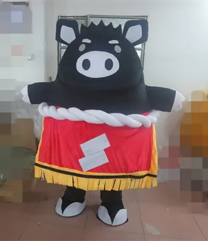 

2015 New Style Cartoon Black Pig Mascot Costume
