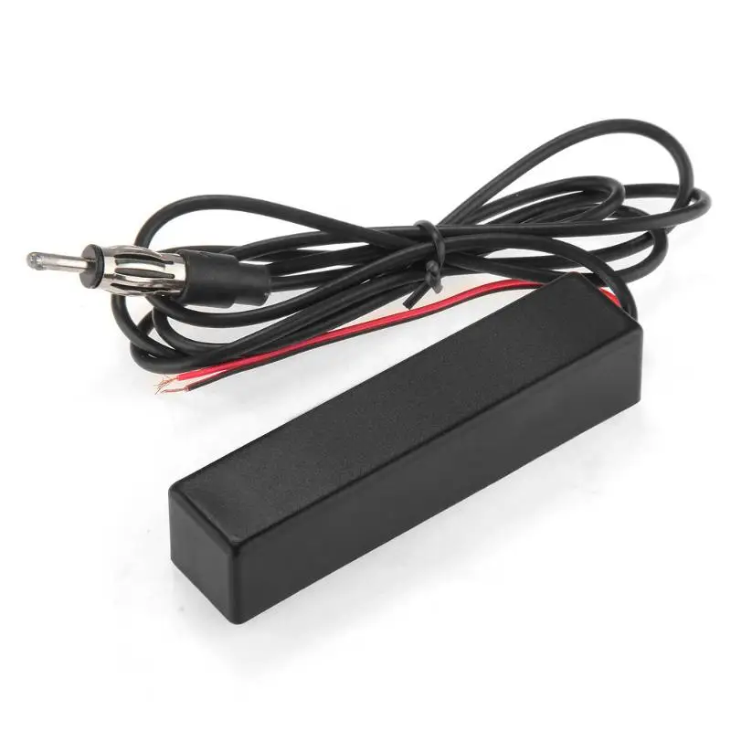Car Hidden Antenna Radio AM FM Signal Reception Amplifier Amp Booster 12V