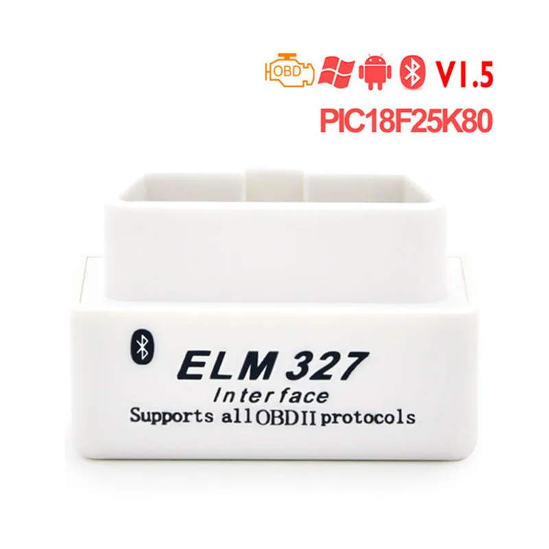 Чип PIC18F25K80 Супер Мини OBD2 ELM327 V1.5 Bluetooth диагностический инструмент v 1 5 obd2elm 327