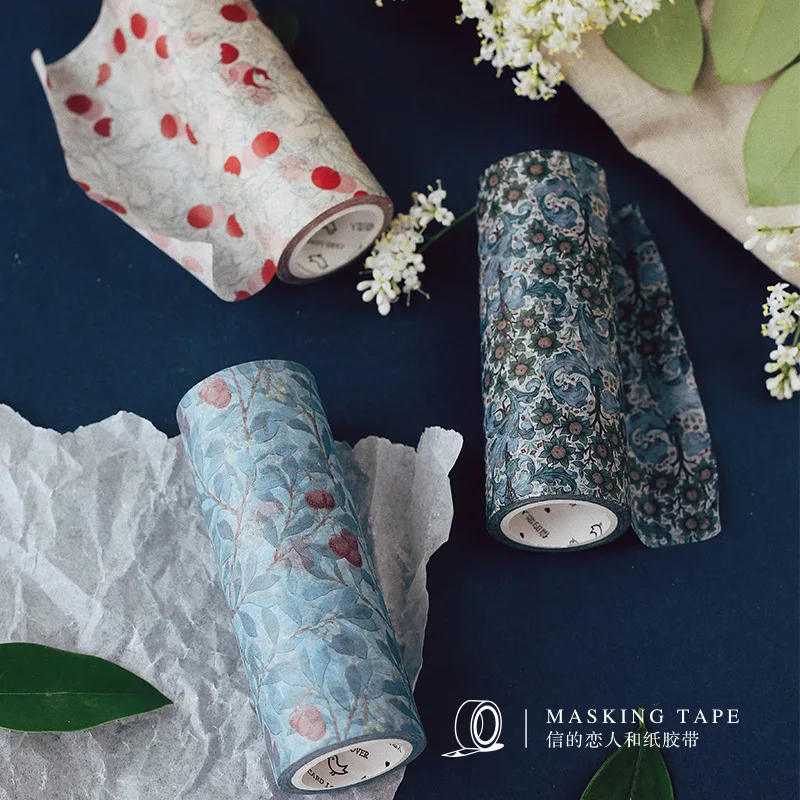 

10cm Wide Vintage Artist Series Washi Tape Adhesive Tape DIY Scrapbooking Sticker Label Masking Tape