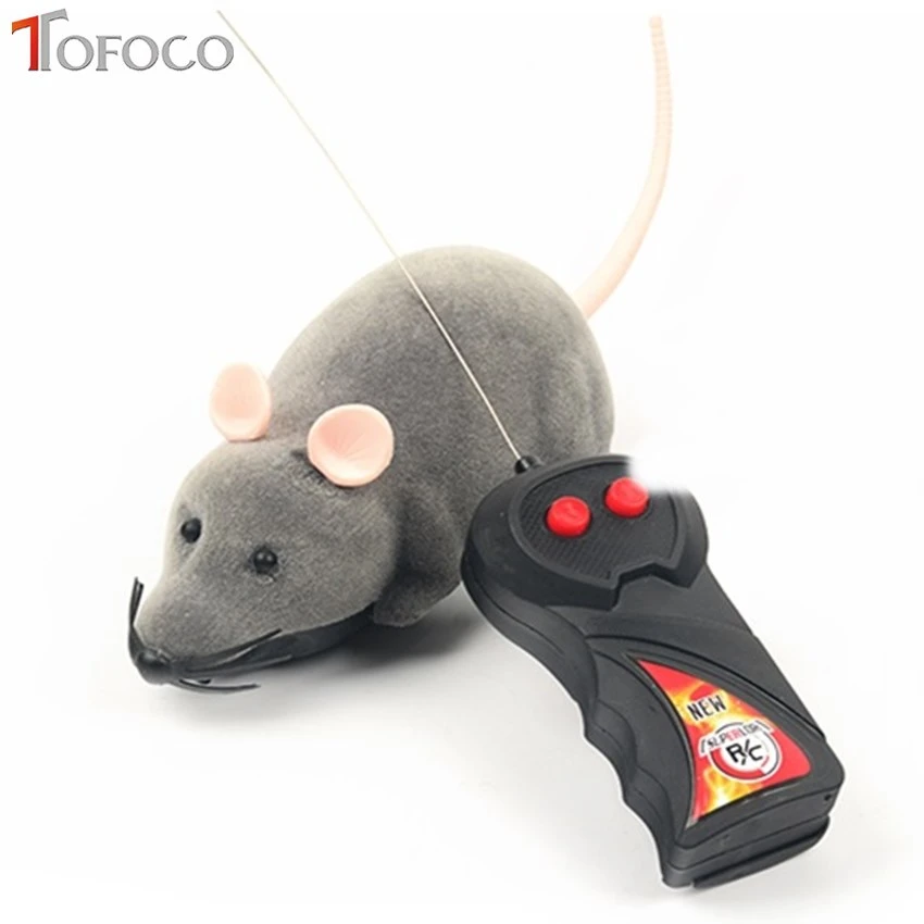 Tofocoワイヤレスリモート制御ラットマウスおもちゃノベルティ面白いrc興味深いeletricトリッキーおもちゃ用男の子と女の子 Tricky Toy Toys Noveltiesnovelty Funny Aliexpress