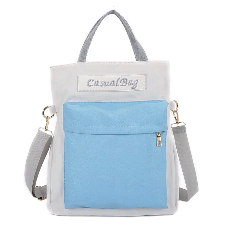 

Ladies'canvas bags for leisure outdoor travel can be handheld with oblique tuck bag