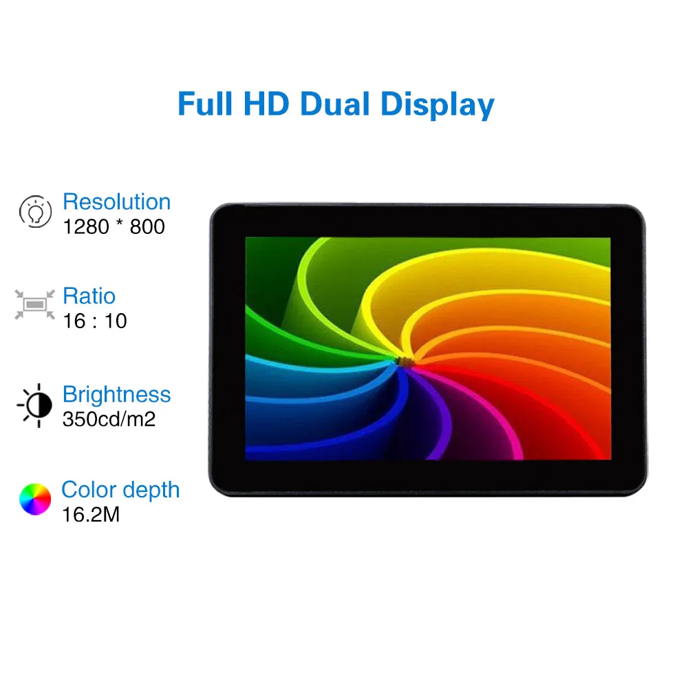  MINISYS 10.1 Inch Ten Point Touch Capacitive Screen All-in-one Panel PC Intel J1900 CPU 1280*800 Re