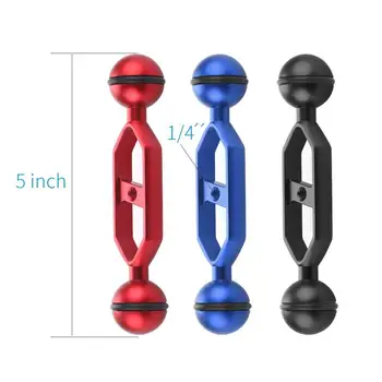 

High quality Aluminum Alloy 5 inch 7 inch Diving Support with Black/Red/Blue for Gopro and Hero Camero F50-F70