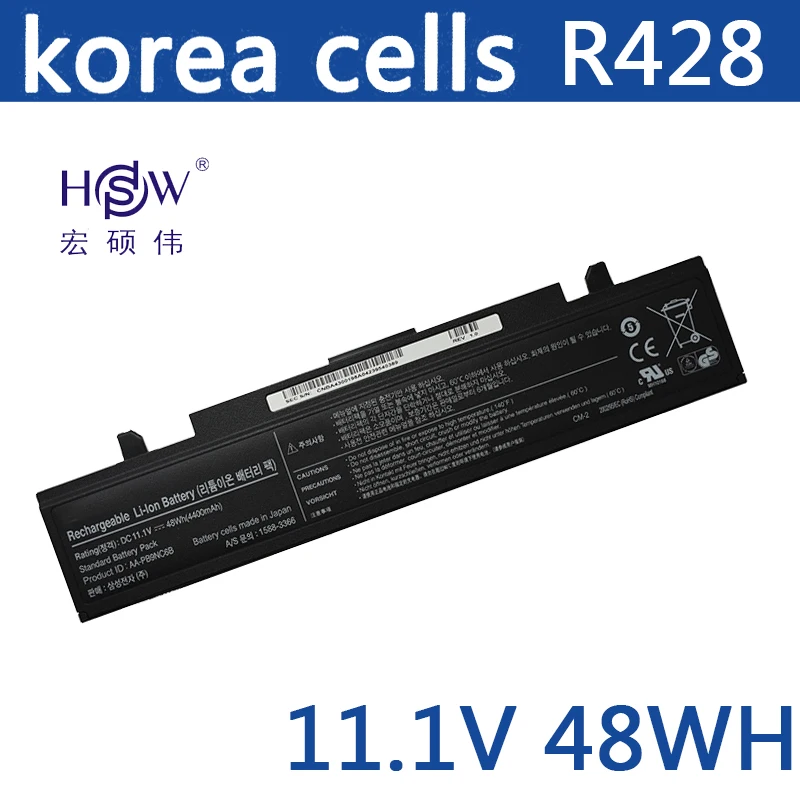 

HSW Laptop Battery For Samsung NP-Q530 NT-Q530 NP-R540 NP-RF511 NP-SF410 NP-SF411 Q530 battery P210 RF500 RF511 RF512 battery