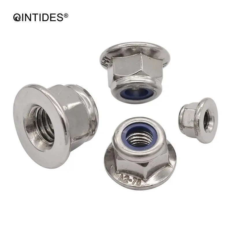 M3 M4 M5 M6 M8 M10 M12 Prevailing Torque Type Hexagon Nuts with Flange and with Non-Metallic Insert Flange Nuts M5-15pcs M3 M4 M5 M6 M8 M10 M12 Prevailing Torque Type Hexagon Nuts with Flange and with Non-Metallic Insert Flange Nuts M5-15pcs