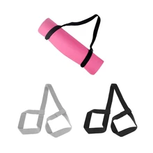 2 шт. прочная Циновка для йоги слинг с петлей Ремень спортивный стрейч тренажерный зал талии для тренировки ног фитнеса переноски Стропы плеча носить пояс стрейч