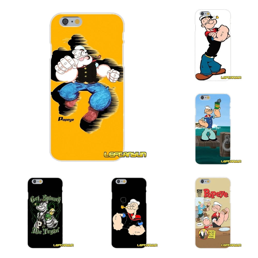Для Samsung Galaxy S3 S4 S5 MINI S6 S7 edge S8 S9 Plus Note 2 3 4 5 8 Мультяшные классические комиксы popeye poker