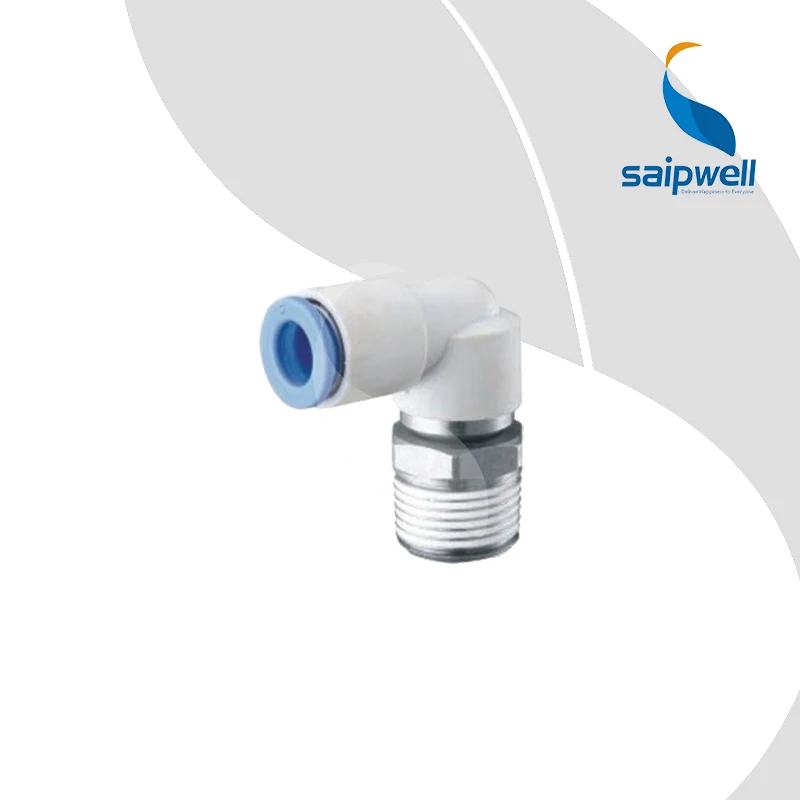 

KSL08-02S pneumatic push in connector tube one touch fitting air hose quick fitting External Thread Fast Speed Connecting joint
