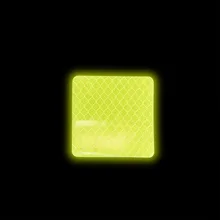 10 Pcs/Lot Reflective Car Stickers Safety PVC Warning Lighting Reflective Sticker Film Safety Driving Adhesive Tapes reflective safety warning pvc strip garment accessories safety vest clothing reflective crystal lattice pvc tapes