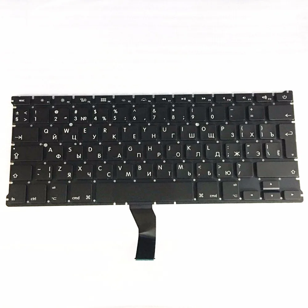 HoTecHon Новый A1466/A1369 RU русская клавиатура с подсветкой бумаги для MacBook Air 13 &quot2011 2012 2013