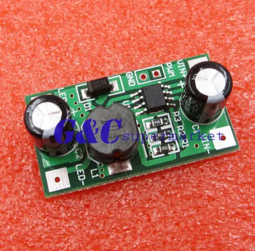 

5PCS 3W 5-35V LED Driver 700mA PWM Dimming DC to DC Step-down Constant Current