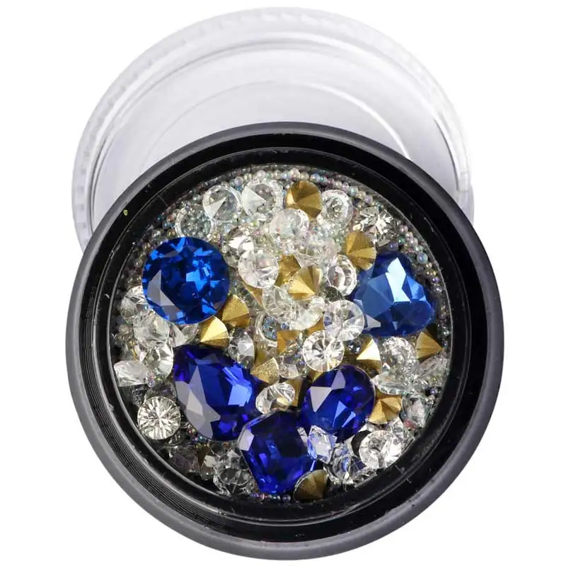

1PCS Nail Glass Crystal Rhinestone Glitters Nail Rhinestones Manicure Nails Art Decorations Makeup Tools Gel Nail Polish Glitter