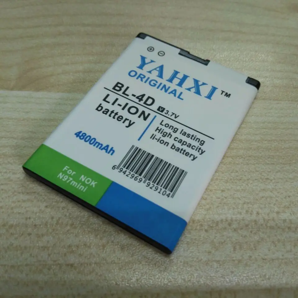 Аккумулятор для Nokia N97 Mini N8 4800 мАч Сменный аккумулятор E5 BL 4D E7 литиево ионная