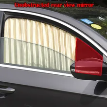 Солнцезащитные очки для автомобиля спереди 45X60 см/сзади 45X75 см автомобильный солнцезащитный козырек Магнитная занавеска окно козырек от солнца УФ-защита#712g45