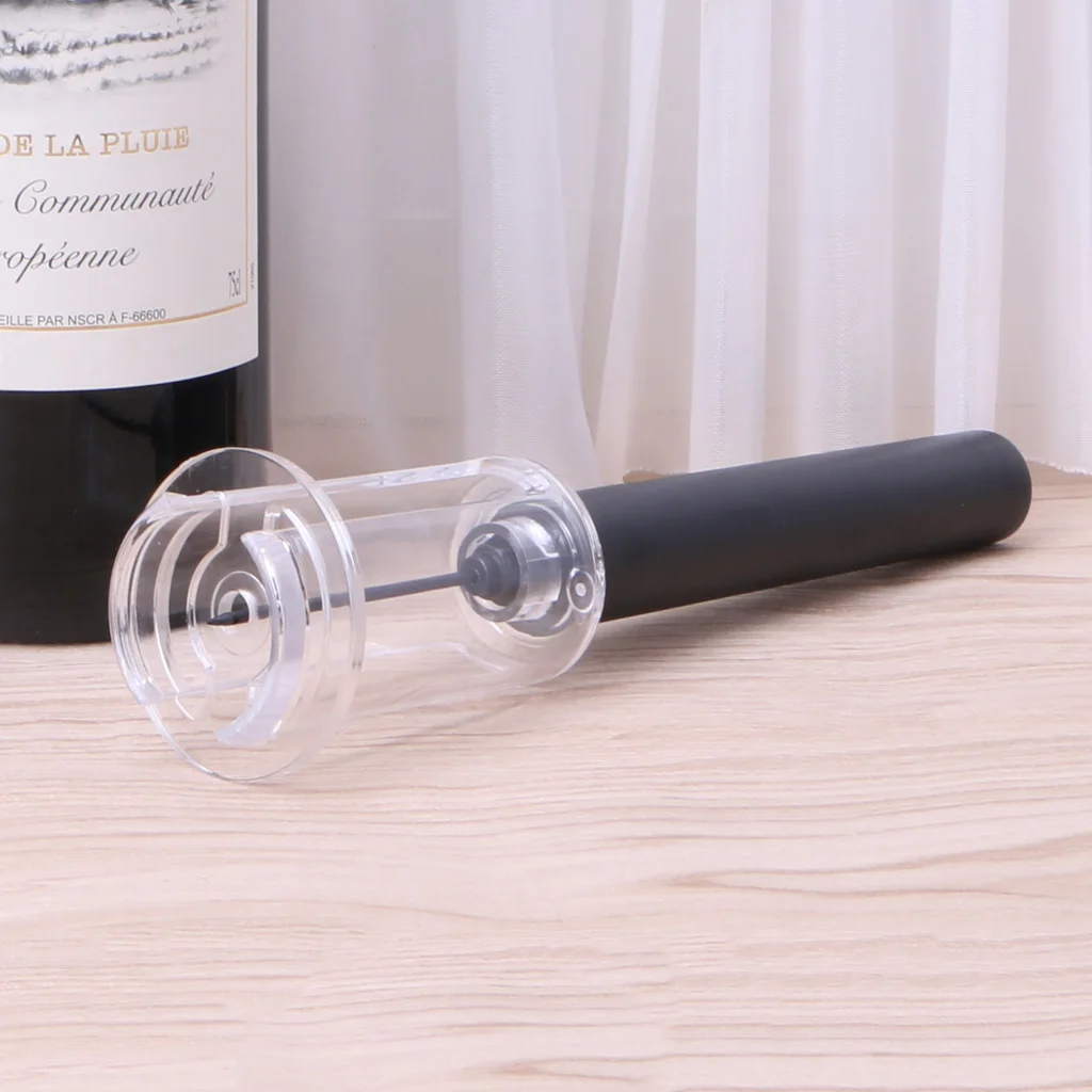 High End пневматический открывалка для бутылок вина черный пробка Remover легко воздушный насос давление