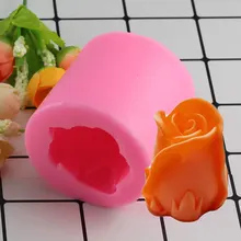 Mujiang 3D розы силиконовые формы мыло свечи помадные формы Конфеты Шоколад Gumpaste мороженое глина украшения торта инструменты