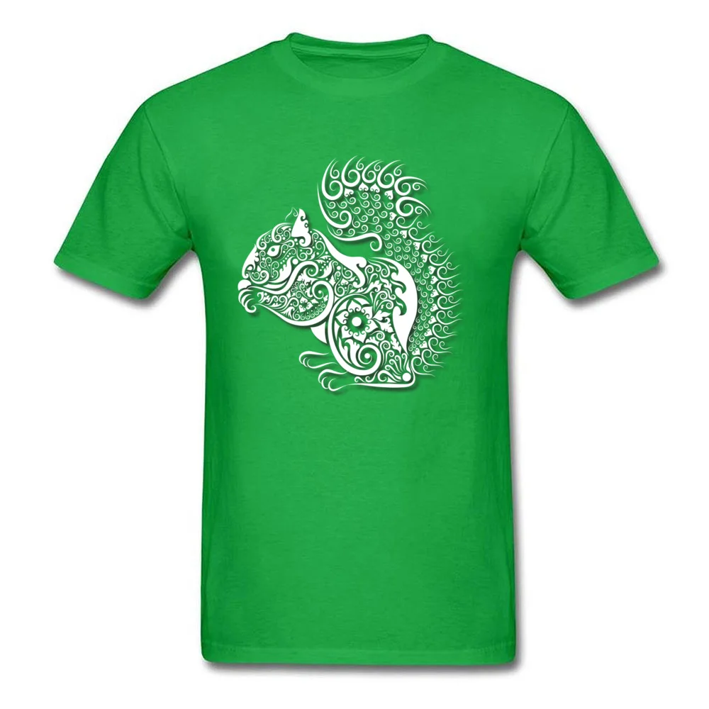 Squirrel ornament decoration_green