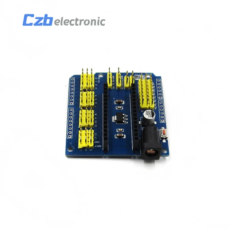 HX13C017 1Pcs I2C NANO IO Expansion Sensor Shield Module For Arduino UNO R3 Nano V3