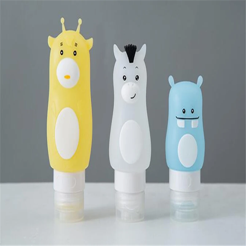 

Silicone wash points bottling cosmetics packages Travel Pack shampoo shower gel bottle portable small bottle